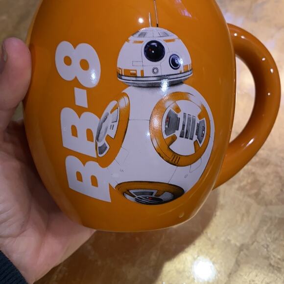 BB-8 Astromech Droid Orange Coffee Mug, Large & Heavy! - Picture 6 of 6